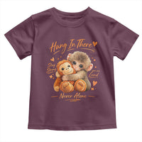 Cute Baby Monkey Punch Toddler T Shirt Adorable Emotional Graphic Little Punch