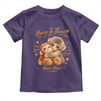 Cute Baby Monkey Punch Toddler T Shirt Adorable Emotional Graphic Little Punch