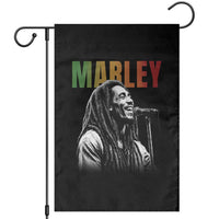Vintage Marley Garden Flag Rastaman Jamaica Jamaican Rasta Reggage Music