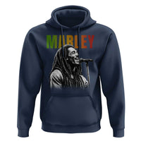 Vintage Marley Hoodie Rastaman Jamaica Jamaican Rasta Reggage Music