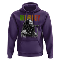 Vintage Marley Hoodie Rastaman Jamaica Jamaican Rasta Reggage Music