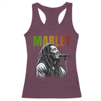 Vintage Marley Racerback Tank Top Rastaman Jamaica Jamaican Rasta Reggage Music