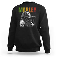 Vintage Marley Sweatshirt Rastaman Jamaica Jamaican Rasta Reggage Music