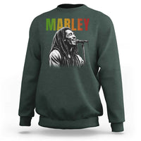 Vintage Marley Sweatshirt Rastaman Jamaica Jamaican Rasta Reggage Music