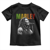 Vintage Marley Toddler T Shirt Rastaman Jamaica Jamaican Rasta Reggage Music