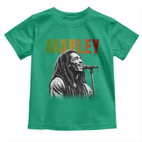 Vintage Marley Toddler T Shirt Rastaman Jamaica Jamaican Rasta Reggage Music