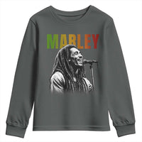Vintage Marley Youth Sweatshirt Rastaman Jamaica Jamaican Rasta Reggage Music