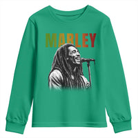 Vintage Marley Youth Sweatshirt Rastaman Jamaica Jamaican Rasta Reggage Music