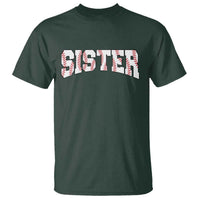 Baseball Sister T Shirt Retro Varsity Baseball Season Family