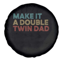 Retro Twin Dad Spare Tire Cover Make It A Double Funny Fathers Day