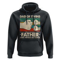 Retro Twin Dad Hoodie Like A Normal But Just Twice As Cool