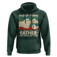 Retro Twin Dad Hoodie Like A Normal But Just Twice As Cool