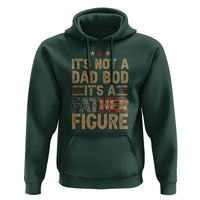It's Not A Dad Bod It's A Father Figure Hoodie Funny Retro Vintage American Flag
