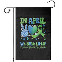 Donate Life Month Garden Flag In April We Save Lives Organ Donation