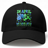 Donate Life Month Baseball Cap In April We Save Lives Organ Donation