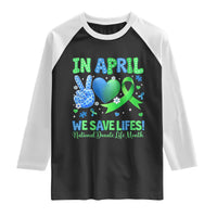 Donate Life Month Raglan Shirt In April We Save Lives Organ Donation