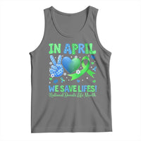 Donate Life Month Tank Top In April We Save Lives Organ Donation