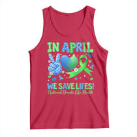 Donate Life Month Tank Top In April We Save Lives Organ Donation