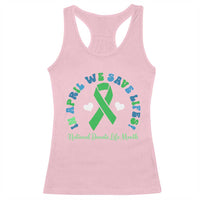National Donate Life Month Racerback Tank Top Green Ribbon Organ Donation In April We Save Lives