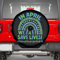 National Donate Life Month Spare Tire Cover In April We Save Lives Organ Donation Support Green Ribbon