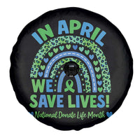 National Donate Life Month Spare Tire Cover In April We Save Lives Organ Donation Support Green Ribbon