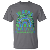National Donate Life Month T Shirt In April We Save Lives Organ Donation Support Green Ribbon
