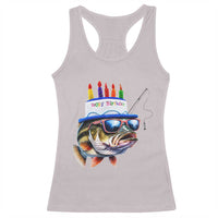 Bass Fishing Birthday Racerback Tank Top Fish Party Theme
