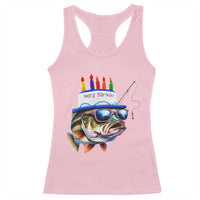 Bass Fishing Birthday Racerback Tank Top Fish Party Theme