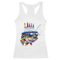 Bass Fishing Birthday Racerback Tank Top Fish Party Theme