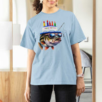 Bass Fishing Birthday T Shirt For Women Fish Party Theme