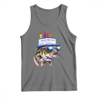Bass Fishing Birthday Tank Top Fish Party Theme