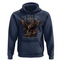 Eagle 250th Anniversary USA Hoodie 250 Years Faith Freedom Legacy One Nation Under God Flag