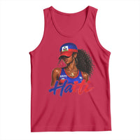 Haitian Girl Tank Top Melanin Black Girls Haiti Flag Proud Haitienne