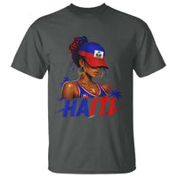 Haitian Princess T Shirt Haiti Flag Haitienne Melanin Black Girls