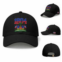 Haitian Revolution 1804 Baseball Cap Haiti Flag Independence Day Haitian Graphic
