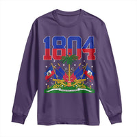 Haitian Revolution 1804 Long Sleeve Shirt Haiti Flag Independence Day Haitian Graphic