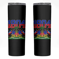Haitian Revolution 1804 Skinny Tumbler Haiti Flag Independence Day Haitian Graphic