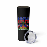 Haitian Revolution 1804 Skinny Tumbler Haiti Flag Independence Day Haitian Graphic