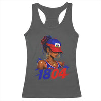 Haitian Revolution 1804 Racerback Tank Top Haiti Flag Independence Day Haitian Girl Graphic