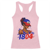 Haitian Revolution 1804 Racerback Tank Top Haiti Flag Independence Day Haitian Girl Graphic