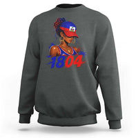 Haitian Revolution 1804 Sweatshirt Haiti Flag Independence Day Haitian Girl Graphic