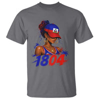 Haitian Revolution 1804 T Shirt Haiti Flag Independence Day Haitian Girl Graphic