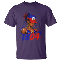 Haitian Revolution 1804 T Shirt Haiti Flag Independence Day Haitian Girl Graphic