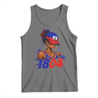 Haitian Revolution 1804 Tank Top Haiti Flag Independence Day Haitian Girl Graphic