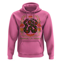 Immigrant Rights Hoodie Chinga La Migra - Wonder Print Shop