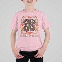 Immigrant Rights T Shirt For Kid Chinga La Migra - Wonder Print Shop
