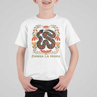 Immigrant Rights T Shirt For Kid Chinga La Migra - Wonder Print Shop