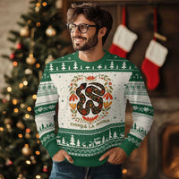 Immigrant Rights Ugly Christmas Sweater Chinga La Migra - Wonder Print Shop