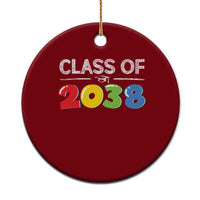 Class of 2038 Ceramic Ornament Grow With Me Kindergarten - Wonder Print Shop