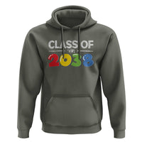 Class of 2038 Hoodie Grow With Me Kindergarten - Wonder Print Shop